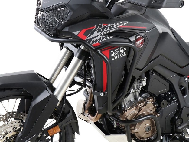 Afbeeldingen van Tankbeugel Hepco&Becker zwart Honda CRF1100L Africa Twin '19-23
