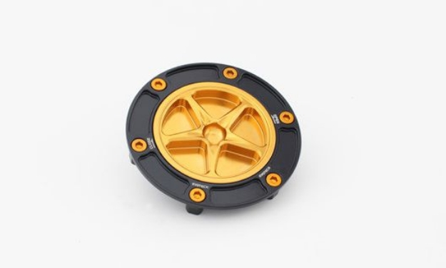 Afbeeldingen van Tankdop met schroefdop Evotech diverse Kawasaki modellen