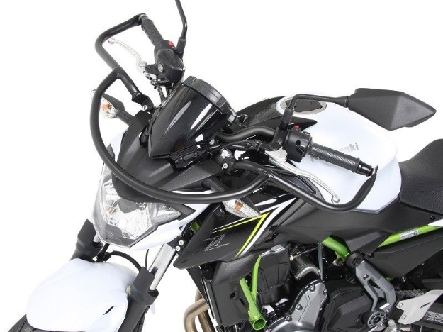 Afbeeldingen van Valbeugel voorzijde zwart Hepco&Becker Kawasaki Z650 '17-19