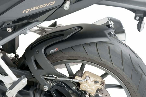 Afbeeldingen van Achterspatbord Puig mat zwart BMW R1200R/RS / R1250R/RS '18-
