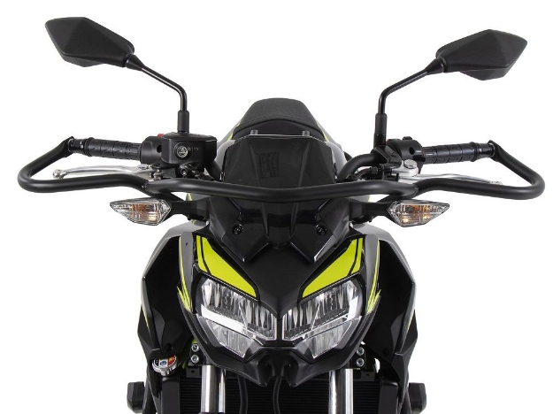 Afbeeldingen van Valbeugel voorzijde zwart Hepco&Becker Kawasaki Z650 '20-