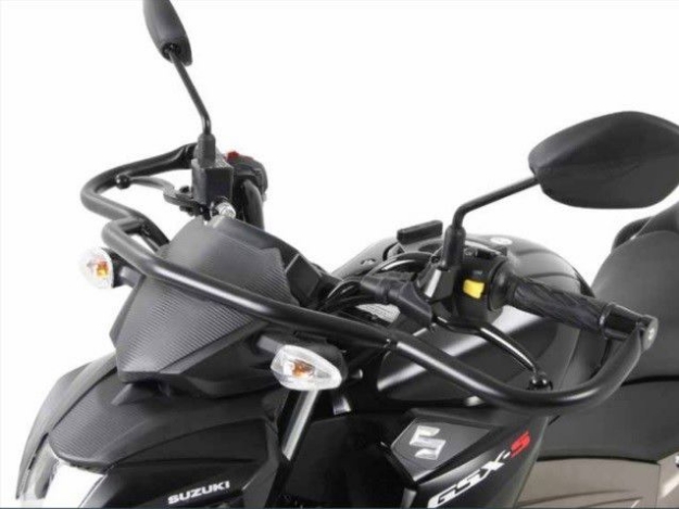 Afbeeldingen van Valbeugel zwart voorzijde Hepco&Becker Suzuki GSX-S125 '17-