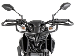 Afbeeldingen van Valbeugel zwart voorzijde Hepco&Becker Yamaha MT-125 '20-