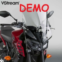 Afbeeldingen van Vervangingsruit National Cycle Vstream sport/tour licht getint Yamaha MT-09 '17-20 DEMO