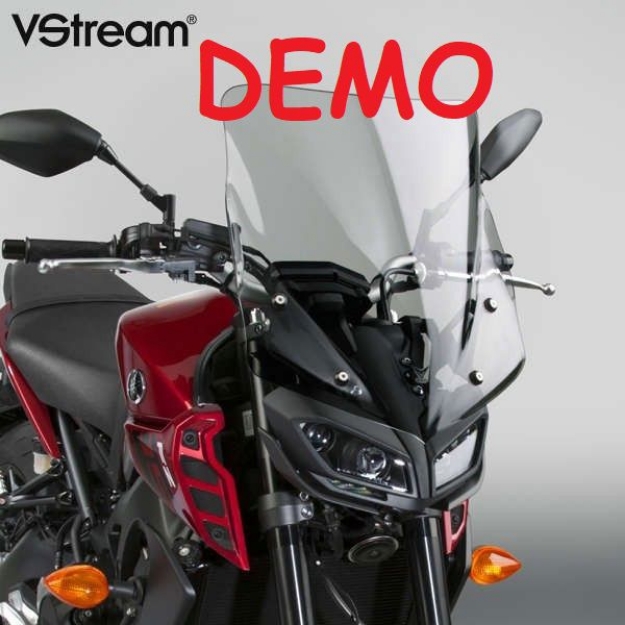 Afbeeldingen van Vervangingsruit National Cycle Vstream sport/tour licht getint Yamaha MT-09 '17-20 DEMO