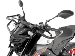 Afbeeldingen van Valbeugel zwart voorzijde Hepco&Becker Yamaha MT-125 '20-
