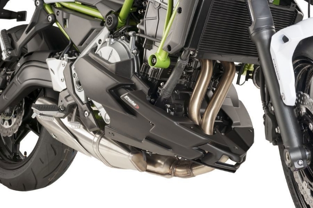 Afbeeldingen van Motorspoiler Puig mat zwart Kawasaki Z650 '17-