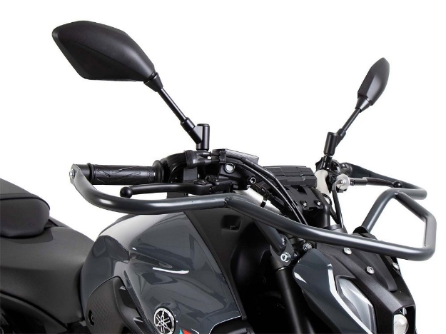 Afbeeldingen van Valbeugel antraciet voorzijde Hepco&Becker Yamaha MT-07 '21-24