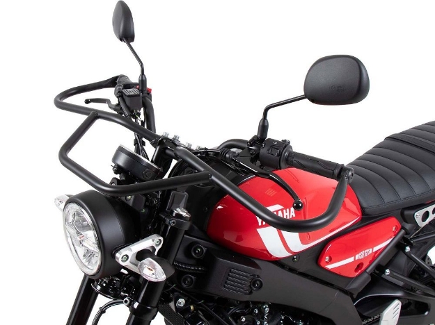 Afbeeldingen van Valbeugel zwart voorzijde Hepco&Becker Yamaha XSR125 '21-