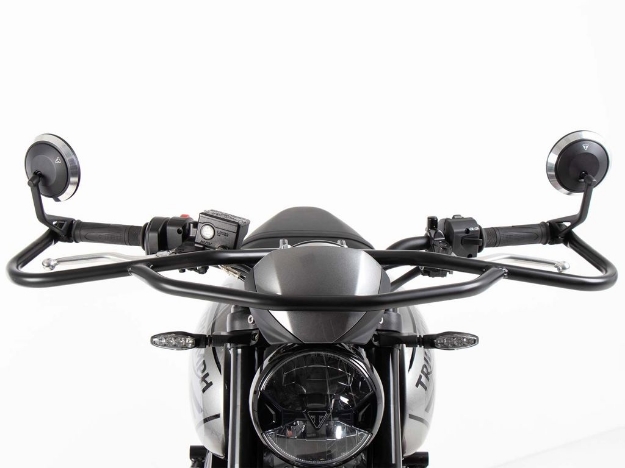 Afbeeldingen van Valbeugel voorzijde zwart Hepco&Becker Triumph Trident 660 '21-24