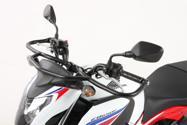 Afbeeldingen van Valbeugel voorzijde zwart Hepco&Becker Honda CB650F '17-
