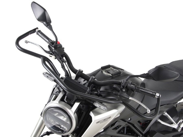 Afbeeldingen van Valbeugel voorzijde zwart Hepco&Becker Honda CB125R '18-24