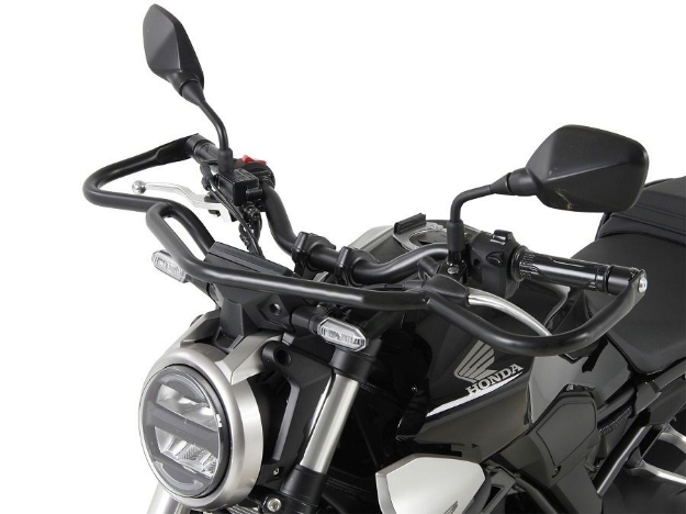 Afbeeldingen van Valbeugel voorzijde zwart Hepco&Becker Honda CB300R '18-23