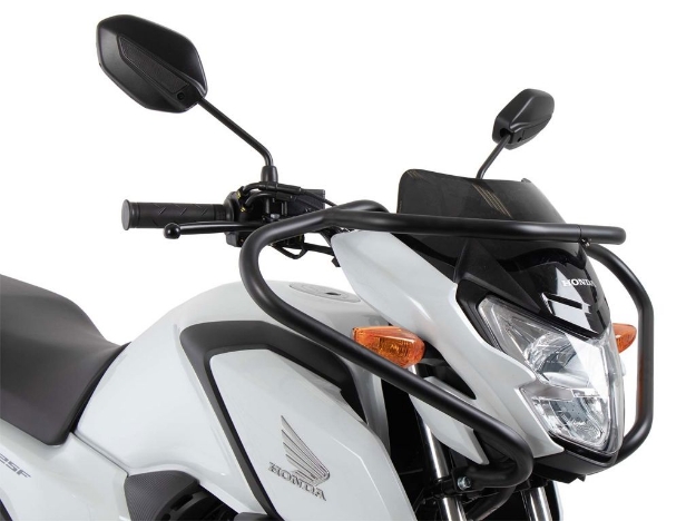 Afbeeldingen van Valbeugel zwart voorzijde Hepco&Becker Honda CB125F '21-25