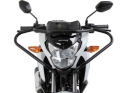 Afbeeldingen van Valbeugel zwart voorzijde Hepco&Becker Honda CB125F '21-25