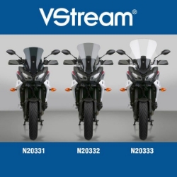Afbeeldingen van Vervangingsruit National Cycle VStream touring transparant Yamaha MT-09 Tracer / GT '18-20