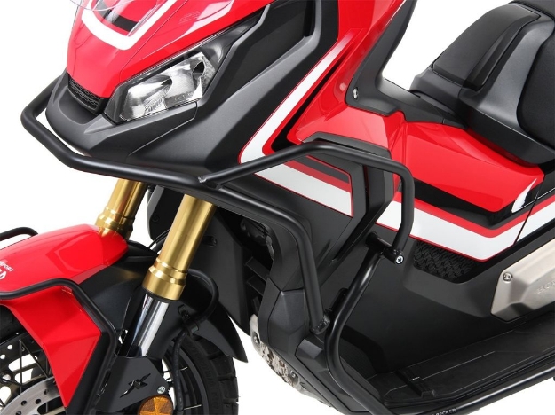 Afbeeldingen van Valbeugel voorzijde Hepco&Becker zwart Honda X-ADV '21-24