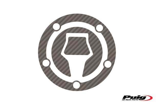 Afbeeldingen van Tankdopcover X-TREME Puig carbon look voor Suzuki GSX-R125 '17-
