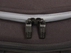 Afbeeldingen van Rear bag Royster zwart met spanbanden Hepco&Becker