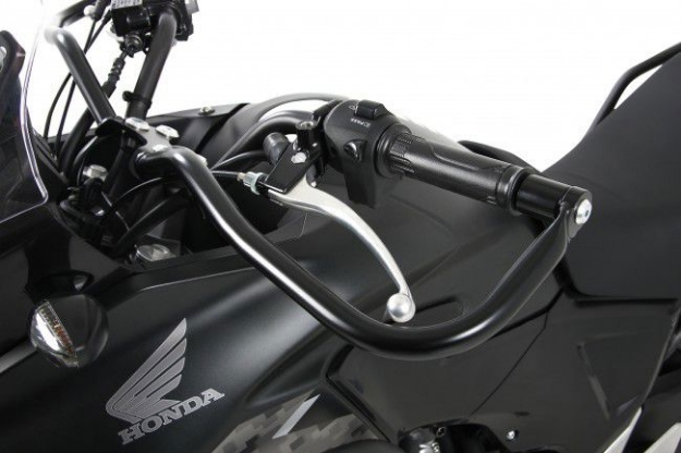 Afbeeldingen van Valbeugel antraciet voorzijde Hepco&Becker Honda CB500X '13-16