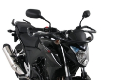 Afbeeldingen van Valbeugel antraciet voorzijde Hepco&Becker Honda CB500F '16-'18