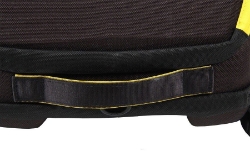 Afbeeldingen van Rear bag Royster geel met spanbanden Hepco&Becker