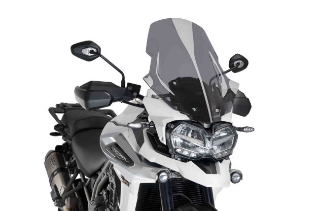 Afbeeldingen van Vervangingsruit touring Puig Triumph Tiger 1200 Explorer '18- -donker getint