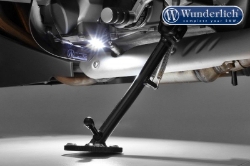 Afbeeldingen van Side stand illuminator BMW K1600B/Grand America/GT/GTL - black Wunderlich