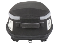 Afbeeldingen van Rear bag Royster Sport zwart/grijs inclusief spanbanden Hepco&Becker