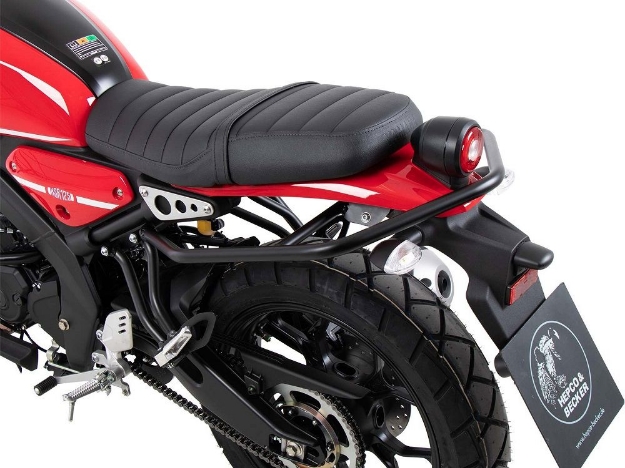 Afbeeldingen van Valbeugel achterzijde Hepco&Becker Yamaha XSR125 '21-