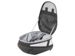 Afbeeldingen van Rear bag Royster Sport zwart/grijs inclusief spanbanden Hepco&Becker