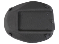 Afbeeldingen van Rear bag Royster Sport zwart/grijs inclusief spanbanden Hepco&Becker