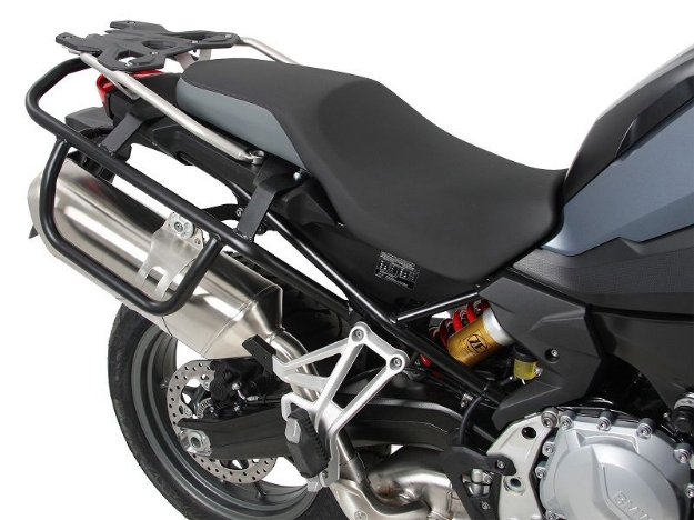 Afbeeldingen van Valbeugel achterzijde zwart Hepco&Becker BMW F750GS '18-23