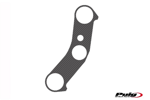 Afbeeldingen van Kroonplaatcover model X-TREME Puig voor Yamaha YZF-R1 '04-'06