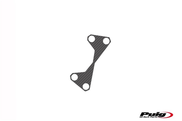 Afbeeldingen van Kroonplaatcover model X-TREME Puig voor Kawasaki Z750/R/S '05-'12 / Z1000 '03-'09
