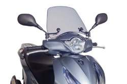 Afbeeldingen van Windscherm scooter model Traffic Puig voor Honda Scoopy SH125i/ SH150i '12-
