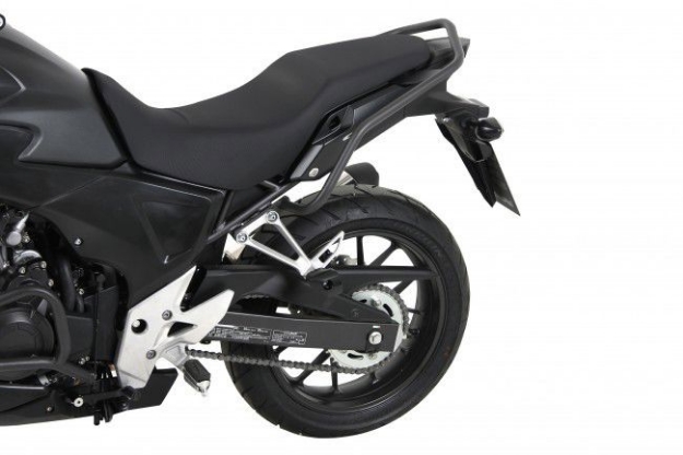 Afbeeldingen van Valbeugel antraciet achterzijde Hepco&Becker Honda CB500X '13-16