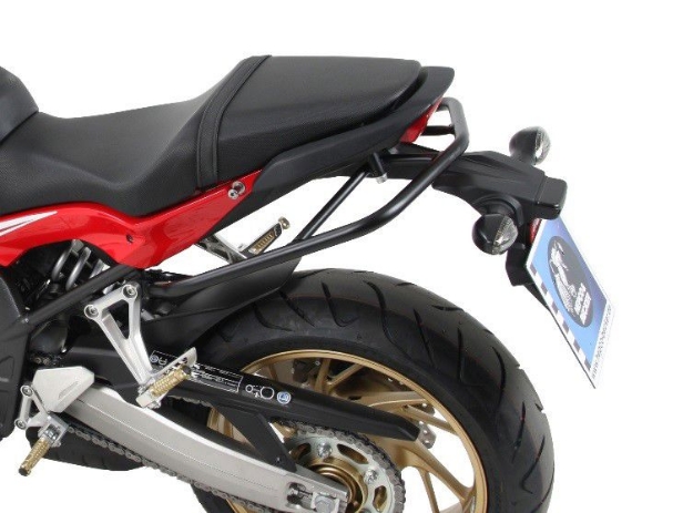 Afbeeldingen van Valbeugel achterzijde Hepco&Becker zwart Honda CB650F '14-