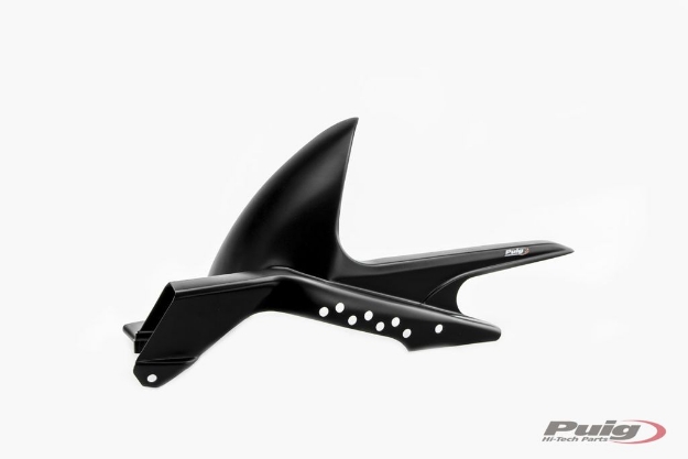 Afbeeldingen van Achterspatbord Puig mat zwart Honda CB500F/ R/ X '19-21