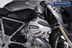 Afbeeldingen van Valve cover & cylinder protectors Extrema - silver Wunderlich