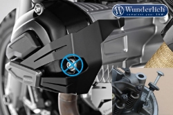 Afbeeldingen van Valve cover & cylinder protectors Extrema - black Wunderlich