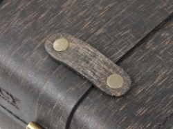 Afbeeldingen van Legacy rear bag leer rugged bruin Hepco&Becker