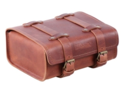 Afbeeldingen van Legacy rear bag leer rugged bruin Hepco&Becker