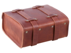 Afbeeldingen van Legacy rear bag leer rugged bruin Hepco&Becker