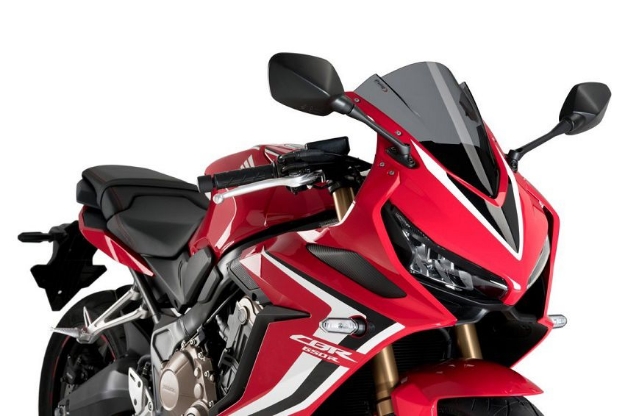 Afbeeldingen van Vervangingsruit Puig Jetstream Honda CBR650R ’19- -donker getint