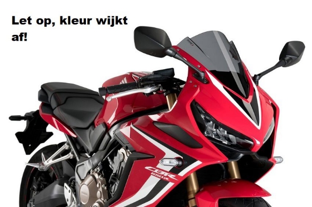 Afbeeldingen van Vervangingsruit Puig Jetstream Honda CBR650R ’19- -zwart