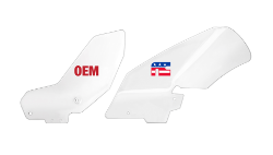 Afbeeldingen van Wing Deflectors transparant Honda GL1800 '18-20 National Cycle