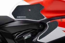 Afbeeldingen van Tank protector/grip stickers zwart Puig diverse Ducati Panigale modellen