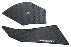 Afbeeldingen van Tank protector/grip stickers zwart Puig diverse Ducati Multistrada modellen