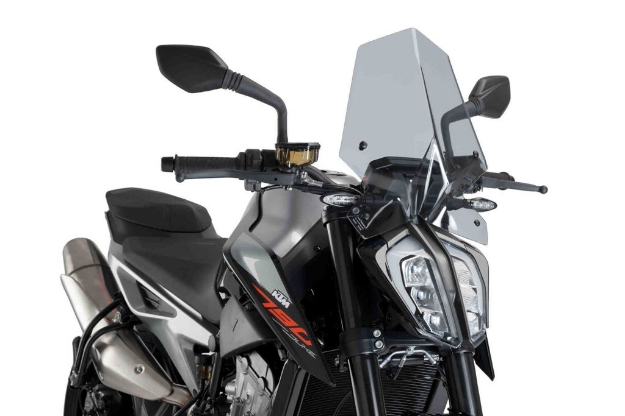 Afbeeldingen van Vervangingsruit naked bike Sport Puig KTM 790 Duke '18--licht getint